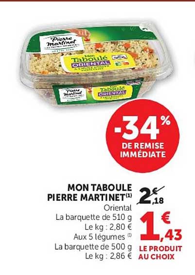 MON TABOULE PIERRE MARTINET(1) Oriental
