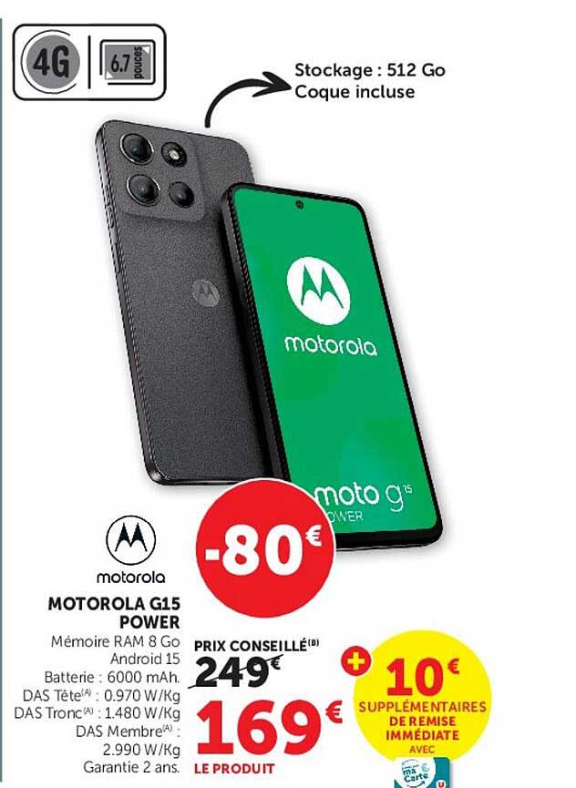MOTOROLA G15 POWER
