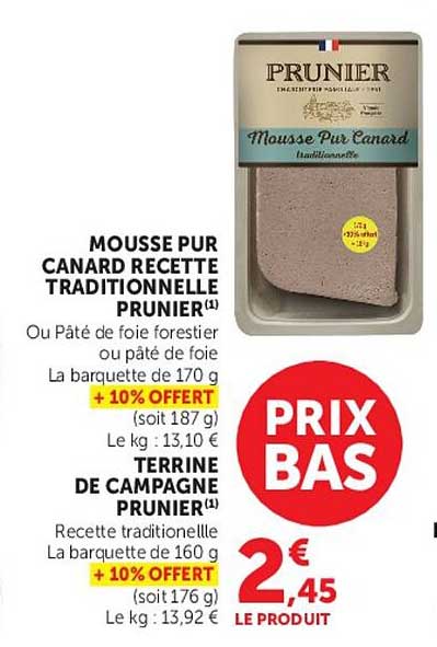 MOUSSE PUR CANARD RECETTE TRADITIONNELLE PRUNIER(1)