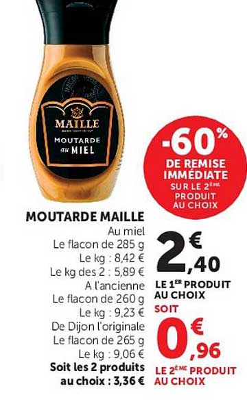 MOUTARDE MAILLE