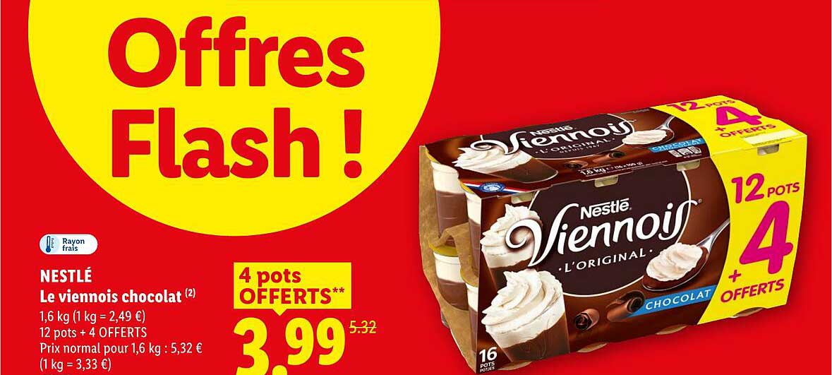 NESTLÉ Le viennois chocolat