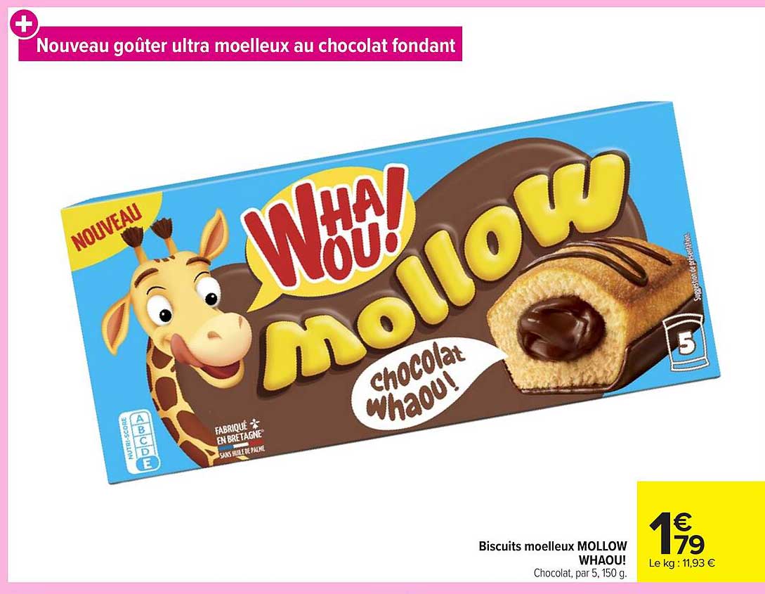 Nouveau goûter ultra moelleux au chocolat fondant