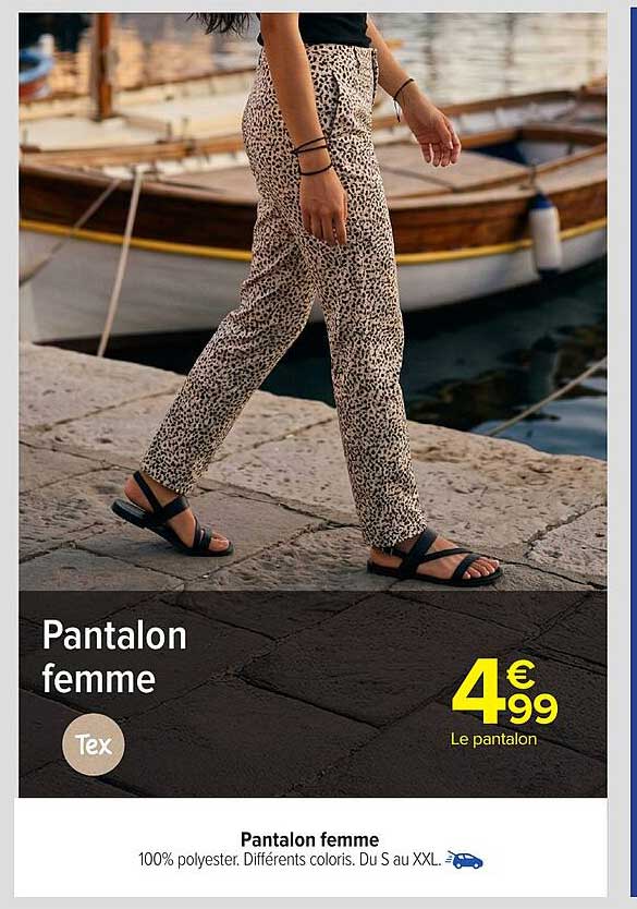 Pantalon femme