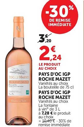 PAYS D'OC IGP ROCHE MAZET