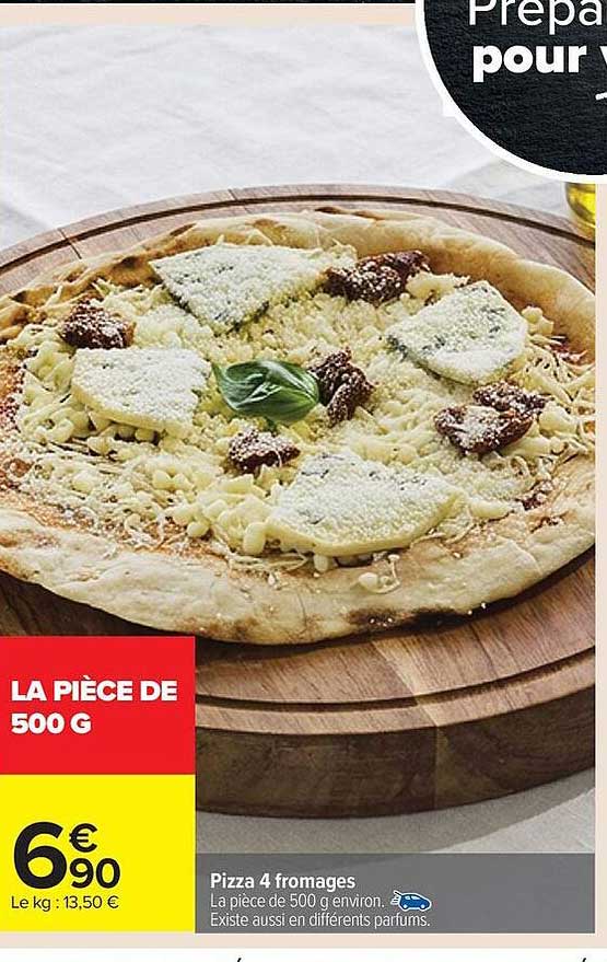 Pizza 4 fromages