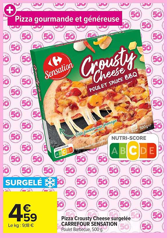 Pizza gourmande et généreuse
