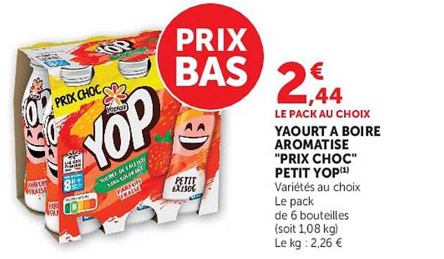 PRIX BAS