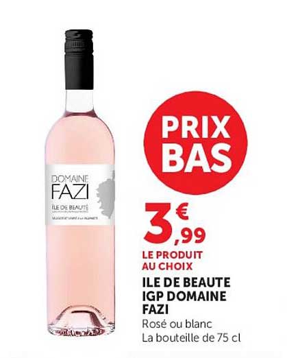 PRIX BAS