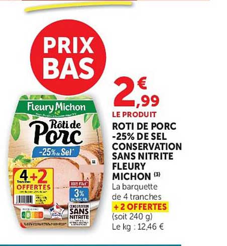 PRIX BAS