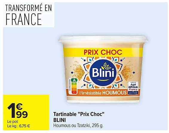 PRIX CHOC