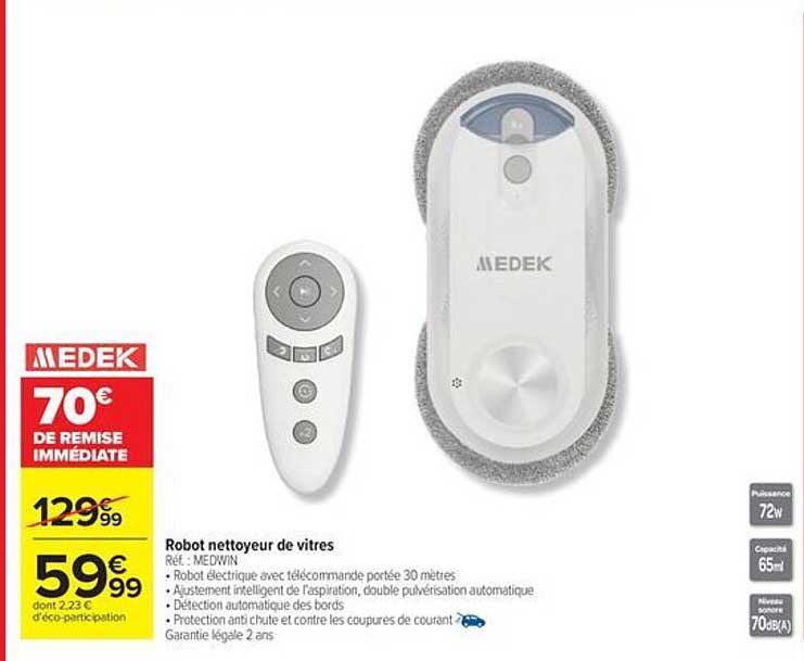 Robot nettoyeur de vitres