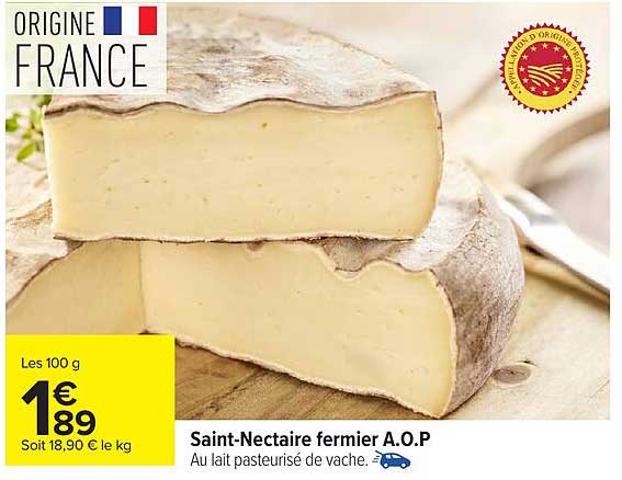 Saint-Nectaire fermier A.O.P