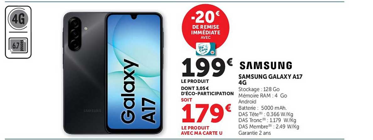 SAMSUNG GALAXY A17 4G