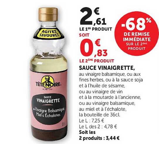 SAUCE VINAIGRETTE