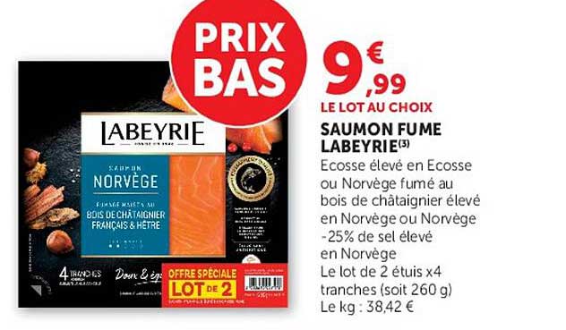 SAUMON FUME LABEYRIE