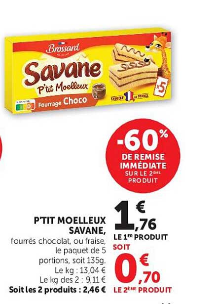 Savane P’tit Moelleux Fourrage Choco