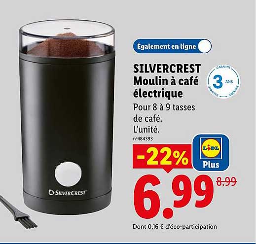 SILVERCREST Moulin à café électrique