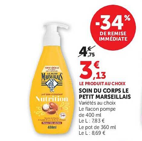 SOIN DU CORPS LE PETIT MARSEILLAIS
