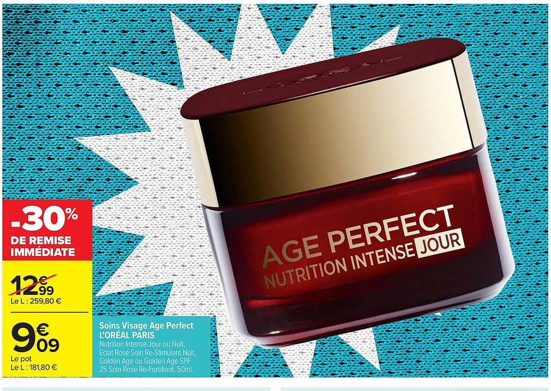 Soins Visage Age Perfect L'ORÉAL PARIS
