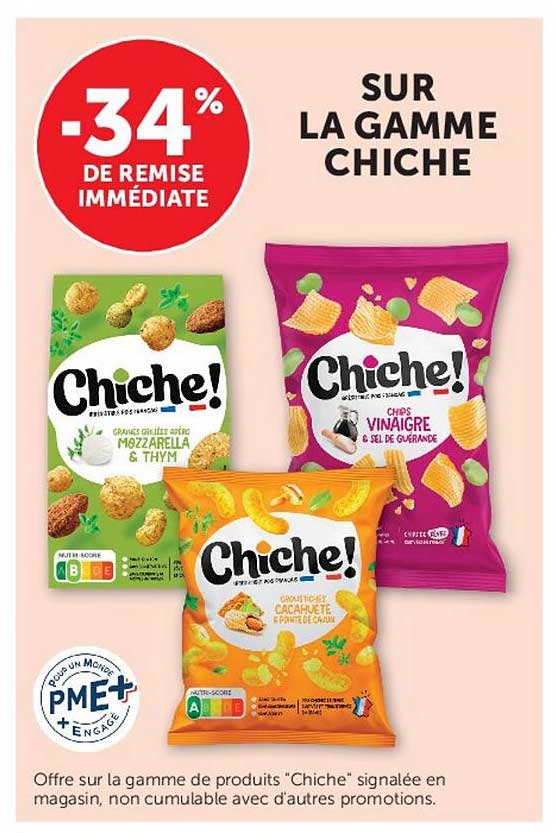 SUR LA GAMME CHICHE