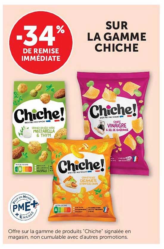 SUR LA GAMME CHICHE