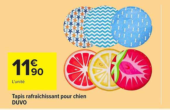 Tapis rafraîchissant pour chien DUVO