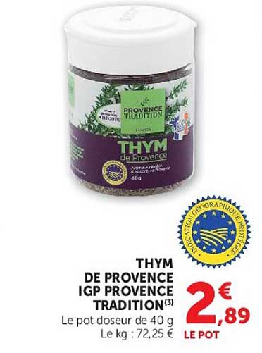 THYM DE PROVENCE IGP PROVENCE TRADITION(3)