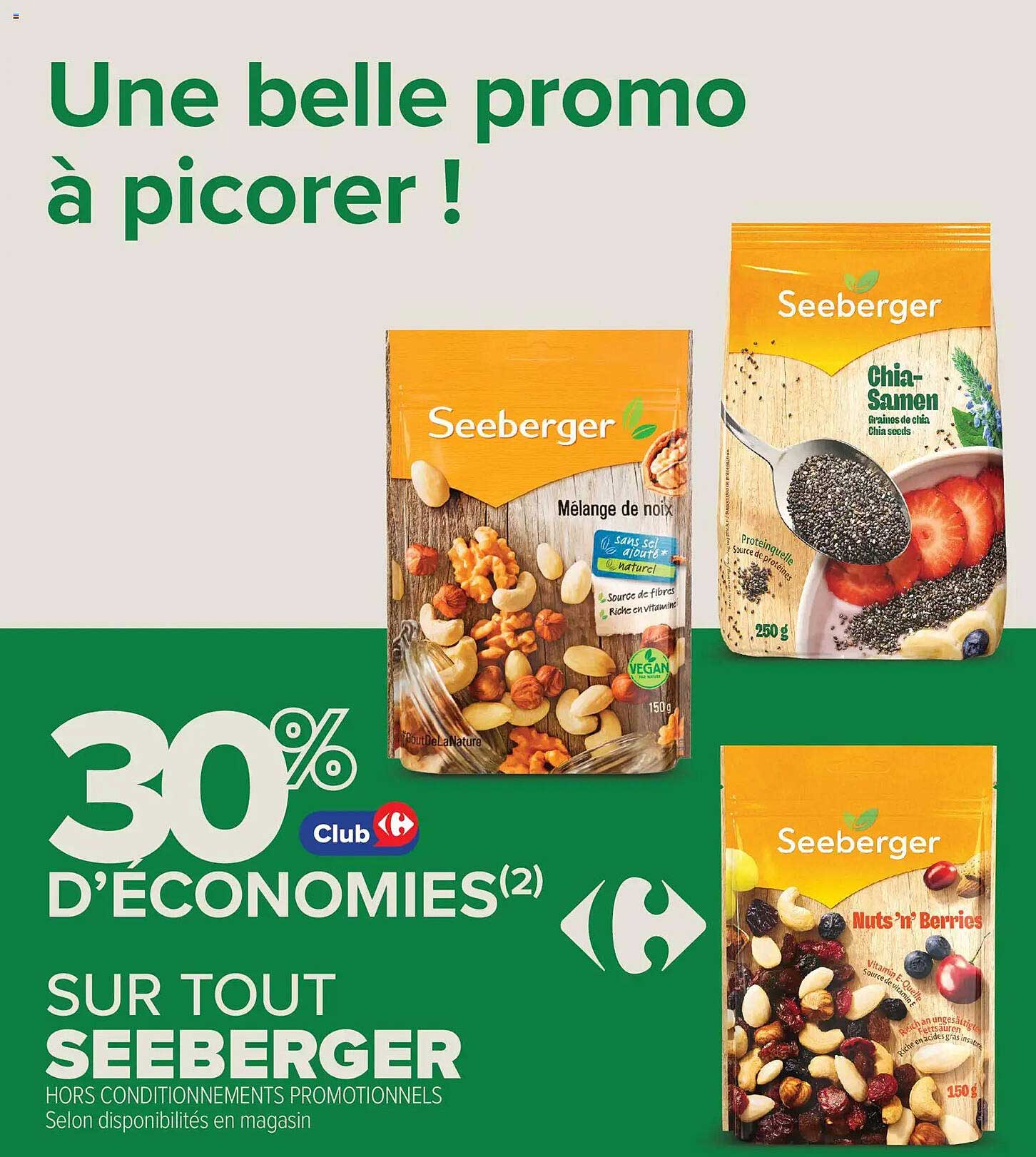 Une belle promo à picorer !