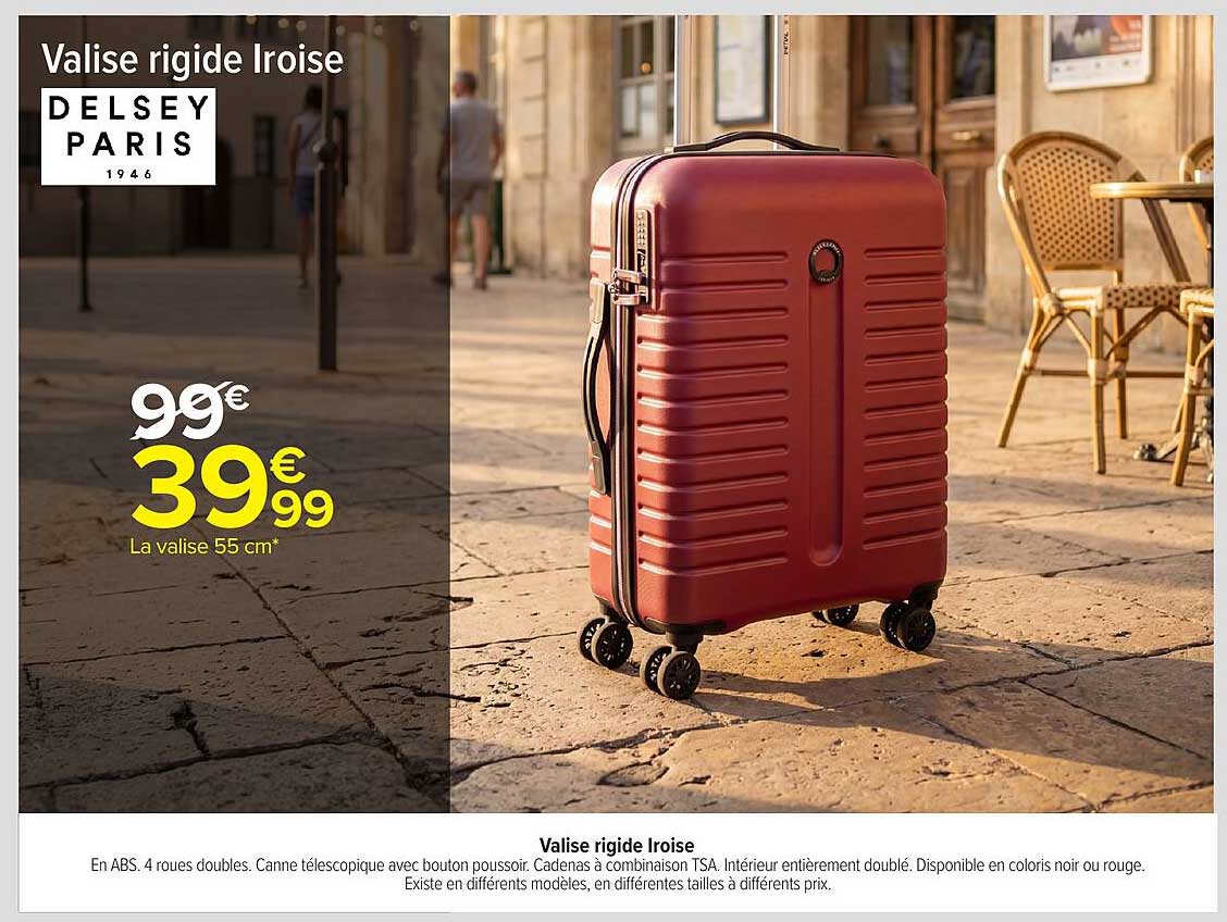 Valise rigide Iroise
