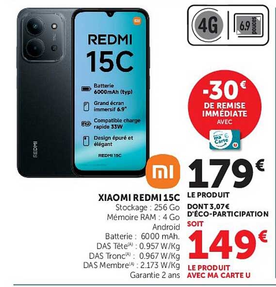 XIAOMI REDMI 15C