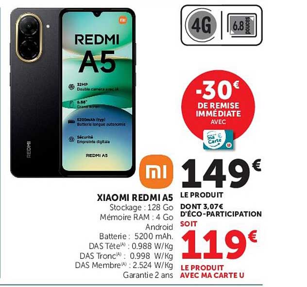 XIAOMI REDMI A5