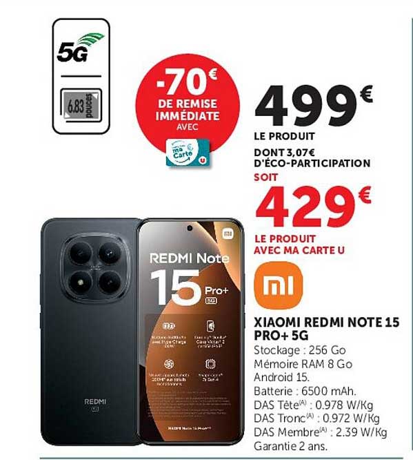 XIAOMI REDMI NOTE 15 PRO+ 5G