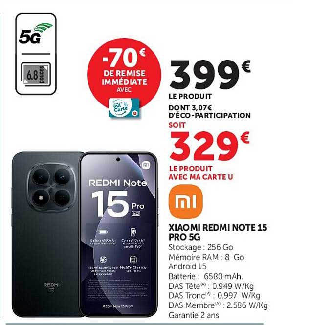 XIAOMI REDMI NOTE 15 PRO 5G