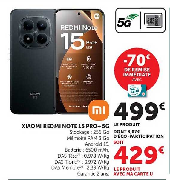 XIAOMI REDMI NOTE 15 PRO+ 5G