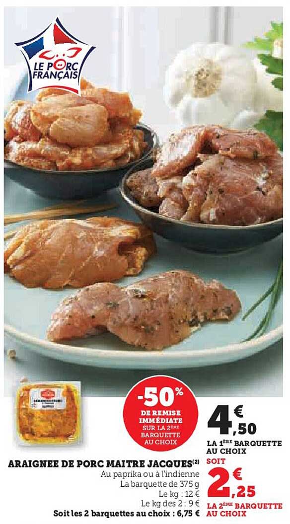 Araignée de Porc Maître Jacques