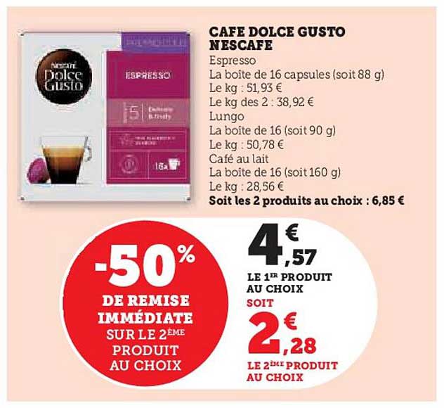 CAFE DOLCE GUSTO NESCAFE