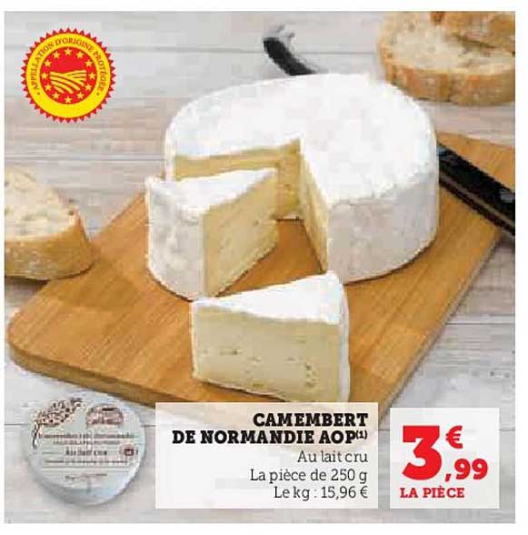 CAMEMBERT DE NORMANDIE AOP