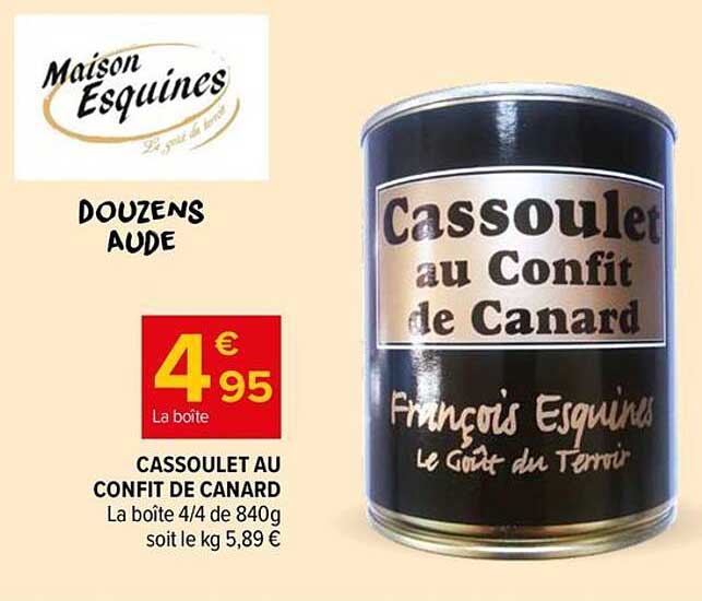 CASSOULET AU CONFIT DE CANARD