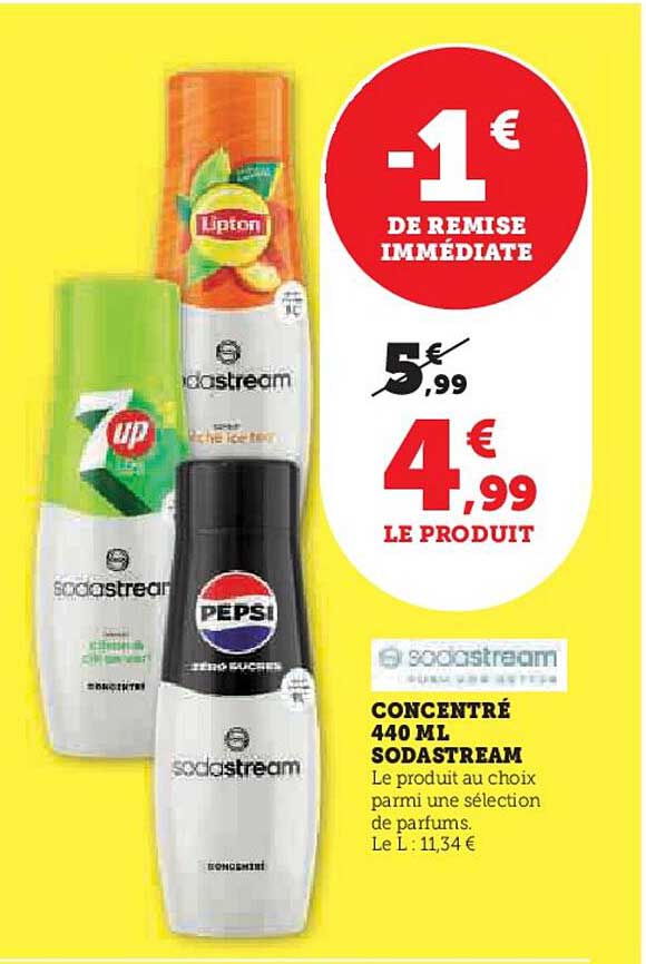 CONCENTRÉ 440 ML SODASTREAM
