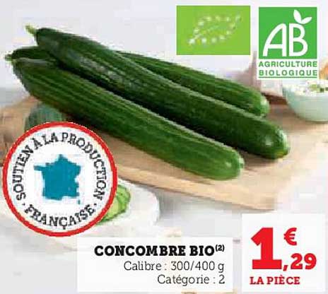 Concombre BIO