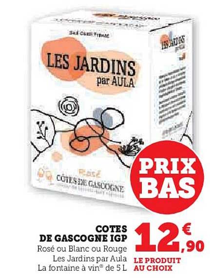 COTES DE GASCOGNE IGP