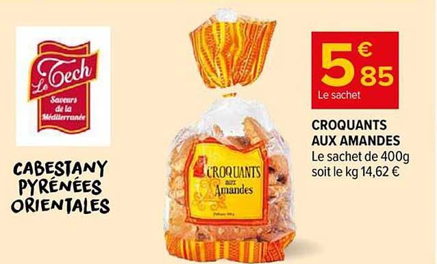 CROQUANTS AUX AMANDES
