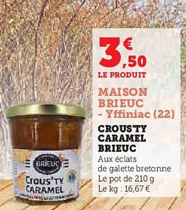 CROUST'Y CARAMEL BRIEUC