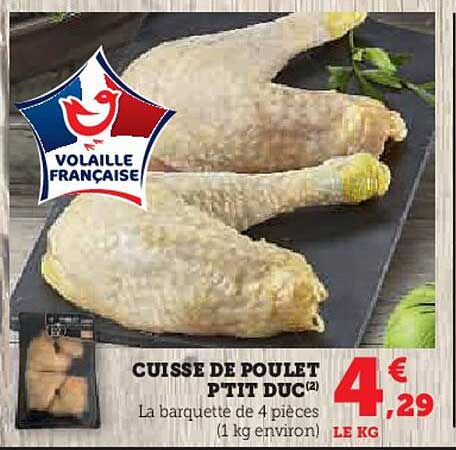 CUISSE DE POULET PTIT DUC