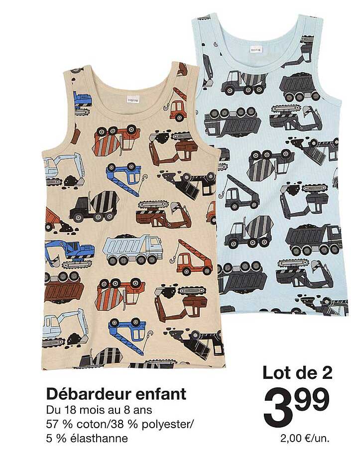 Débardeur enfant