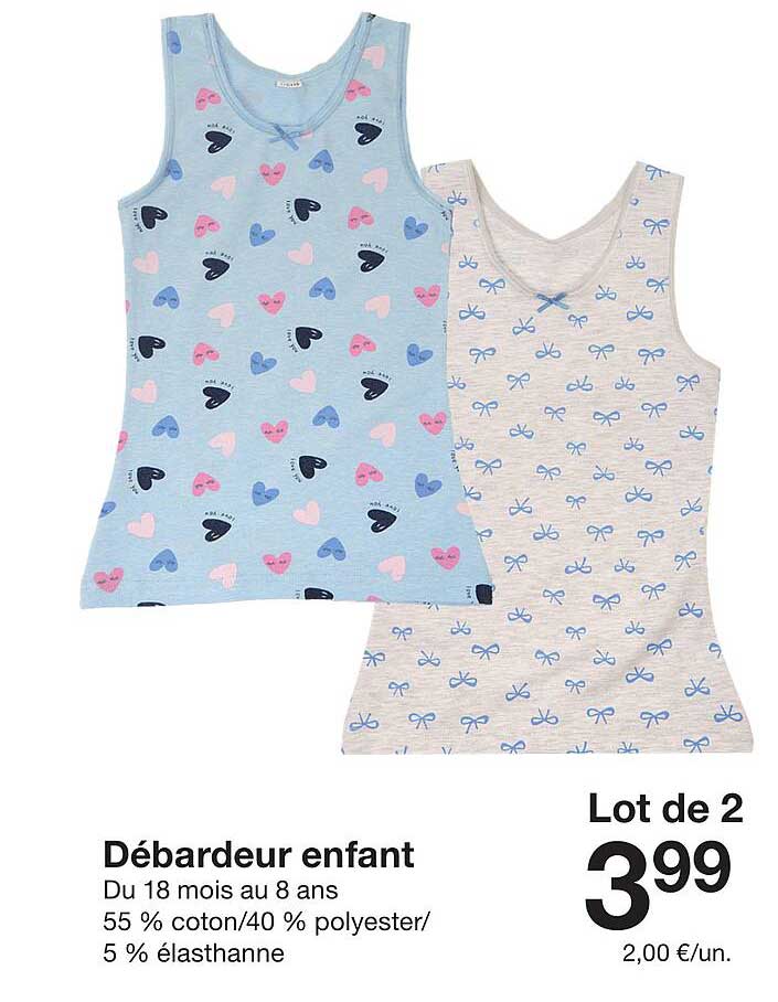 Débardeur enfant