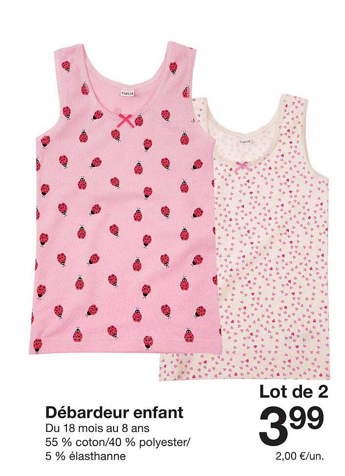Débardeur enfant