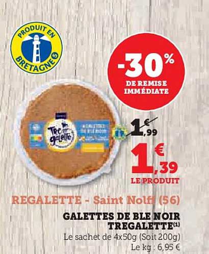 GALETTES DE BLÉ NOIR TREGALETTES