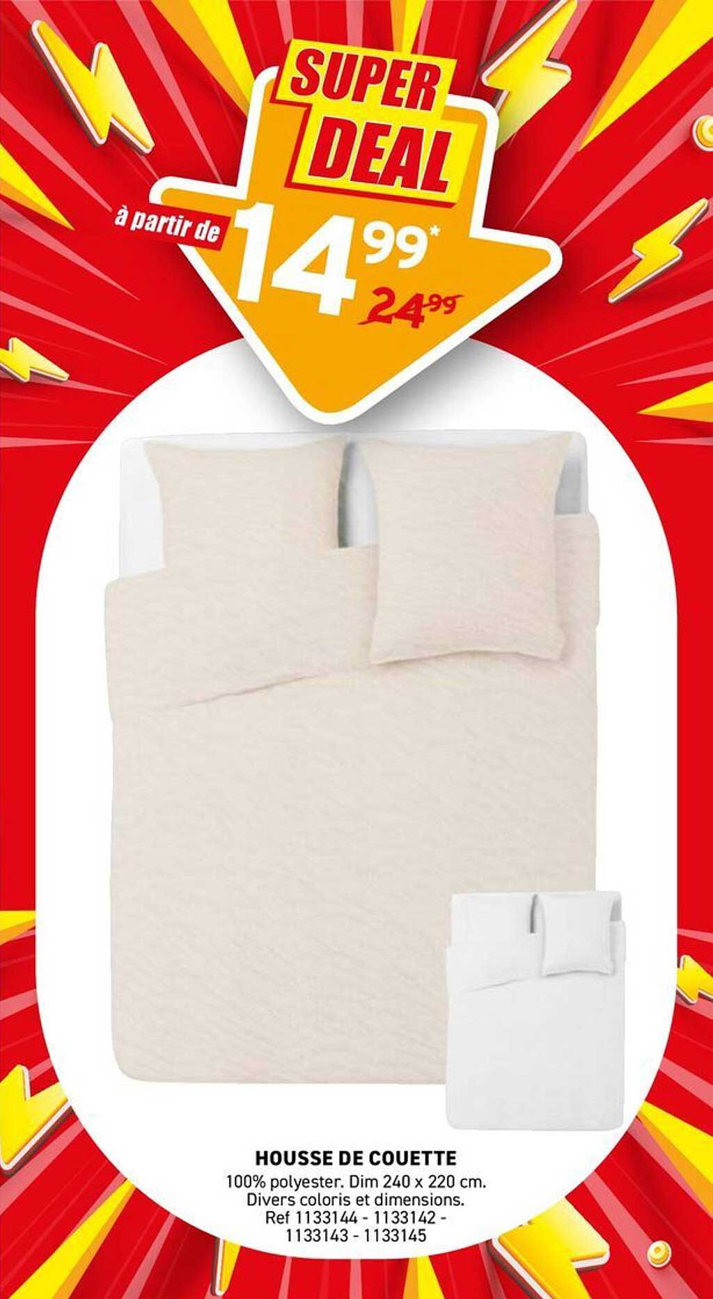 HOUSSE DE COUETTE