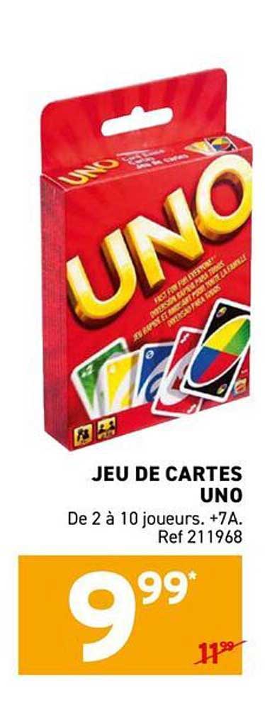 JEU DE CARTES UNO